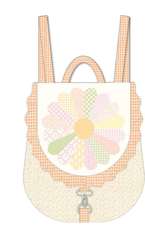 Ruffled Backpack Pattern By My Sew Quilty Life For Moda - Minimum Of 3