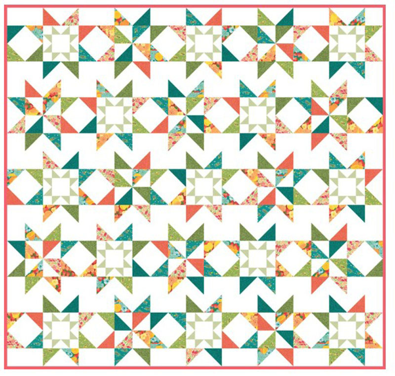 Popstar Pattern By Kiley\'s Quilt Room For Moda - Minimum Of 3