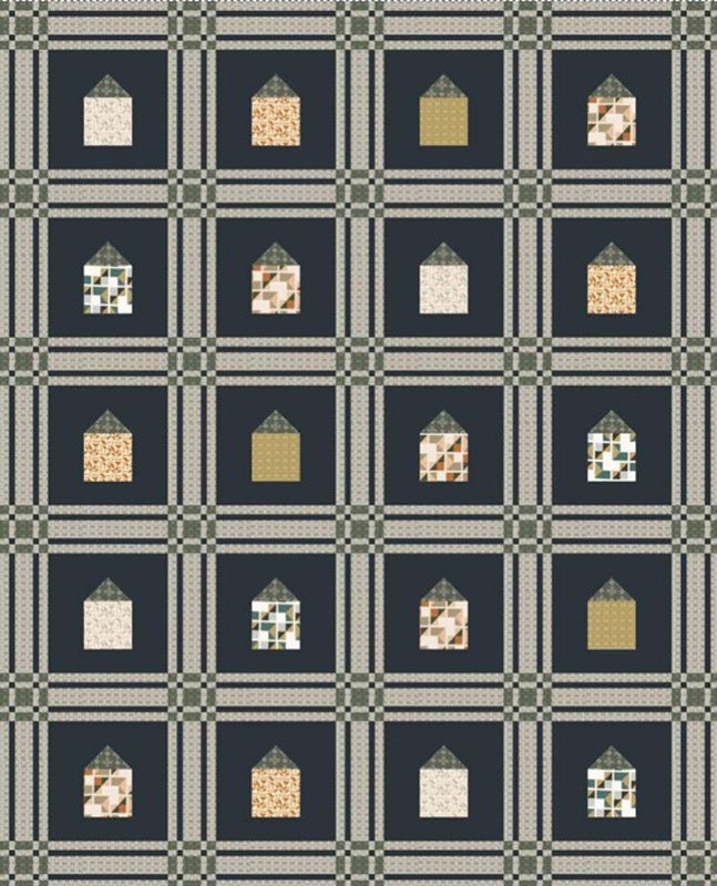 Quilted Home Quilt Pattern By Sewn For Moda - Minimum Of 3