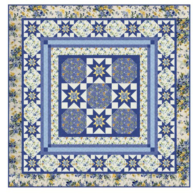 Summer Stars Pattern By Needle In The Hayes For Moda