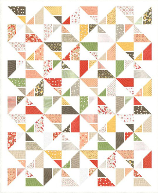 Sun Twist Pattern By Coriander Quilts For Moda - Minimum Of 3