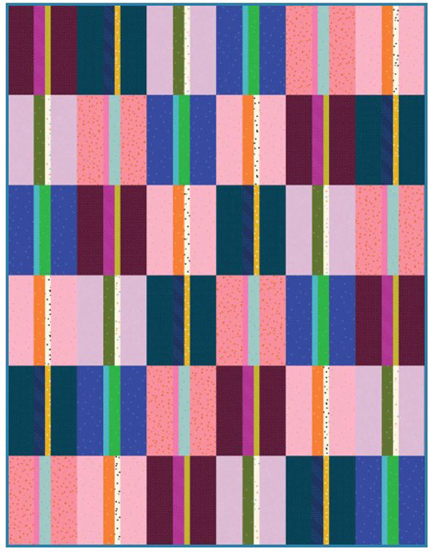 Echo Lake Pattern By The Blanket Statement Quilt Co For Moda  - Minimum Of 3