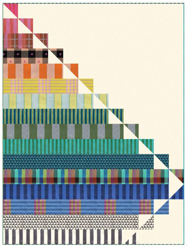 Steep Rock Pattern By The Blanket Statement Quilt Co For Moda - Minimum Of 3