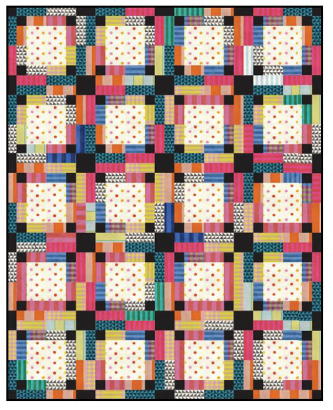 Bonnie Twist Pattern By La Bizarra Quilts For Moda - Minimum Of 3