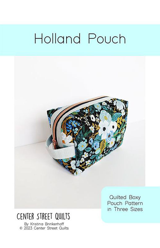 Holland Pouch Pattern By Center Street Quilts For Moda - Minimum Of 3