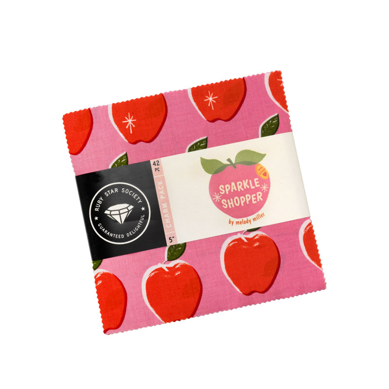 Sparkle Shopper Charm Packs By Moda - Packs Of 12