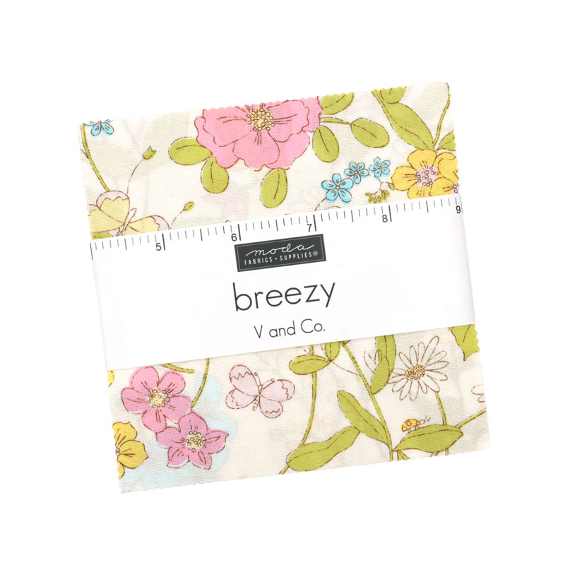 Breezy Charm Packs By Moda - Packs Of 12
