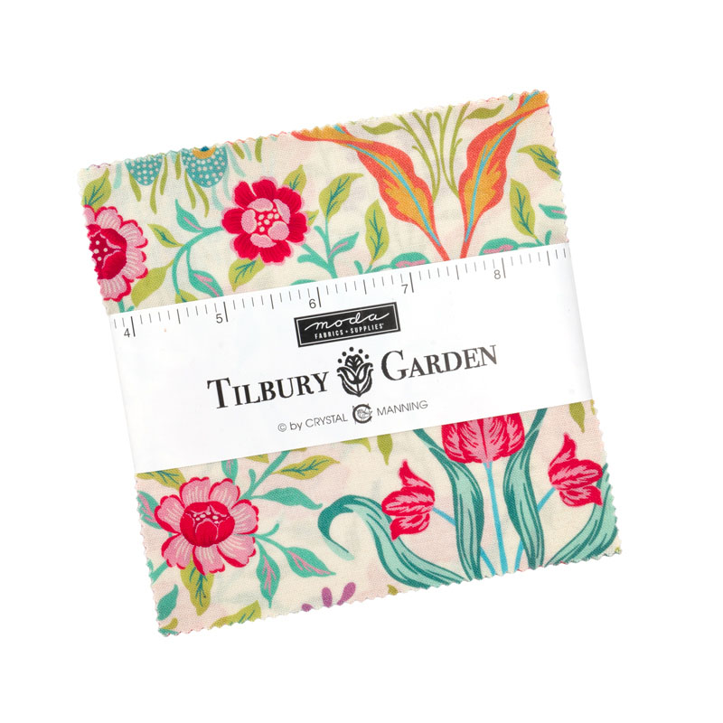 Tilbury Garden Charm Packs By Moda - Packs Of 12