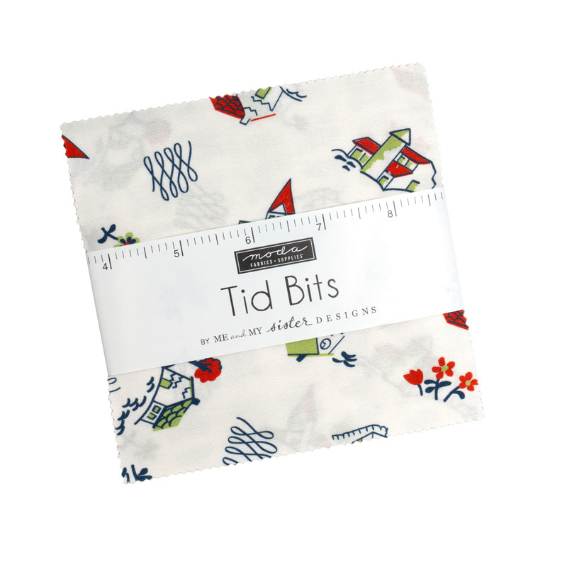 Tid Bits Charm Packs By Moda - Packs Of 12