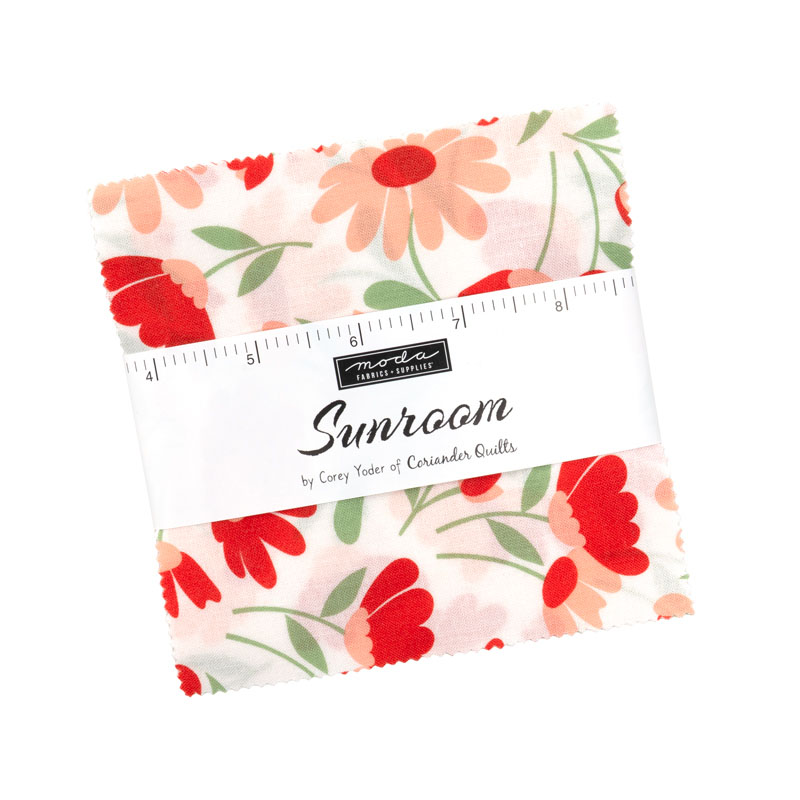 Sunroom Charm Packs By Moda - Packs Of 12