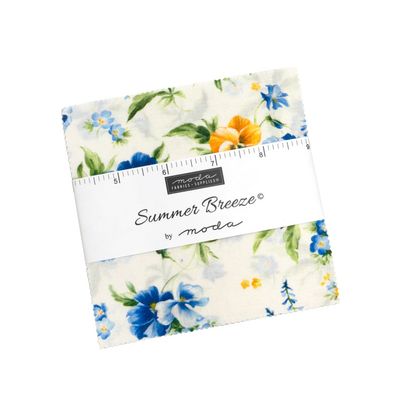 Summer Breeze 2027 Charm Packs By Moda - Packs Of 12