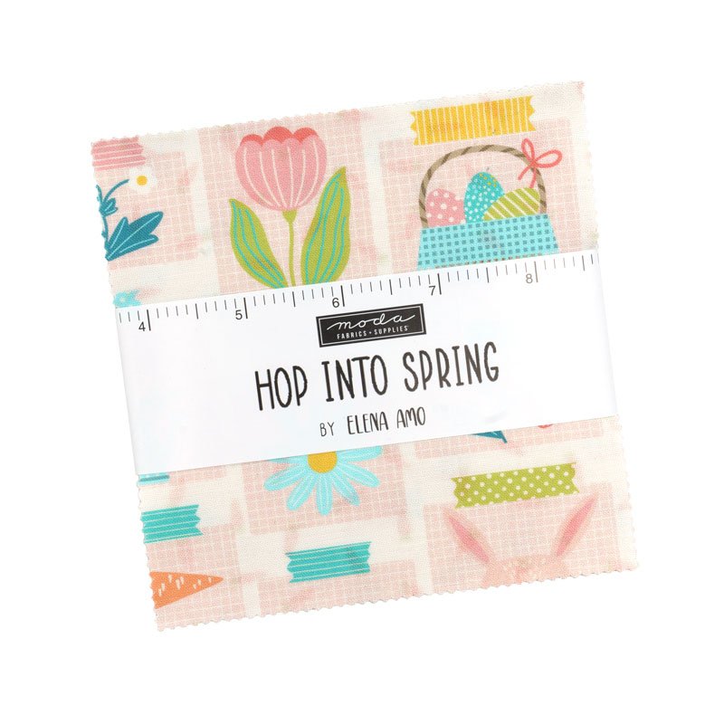 Hop Into Spring Charm Packs By Moda - Packs Of 12