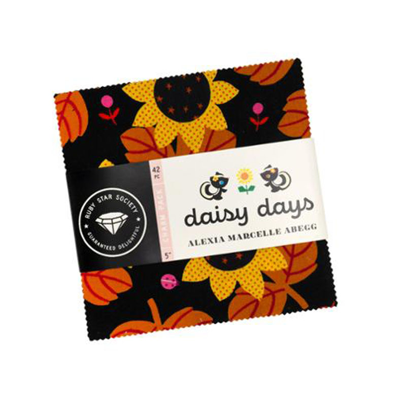 Daisy Days Charm Packs By Moda - Packs Of 12