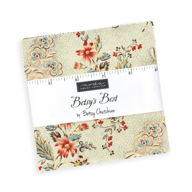 Betsy\'s Best Charm Packs By Moda - Packs Of 12