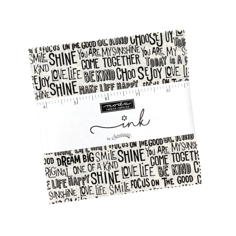 Ink Charm Packs By Moda - Packs Of 12