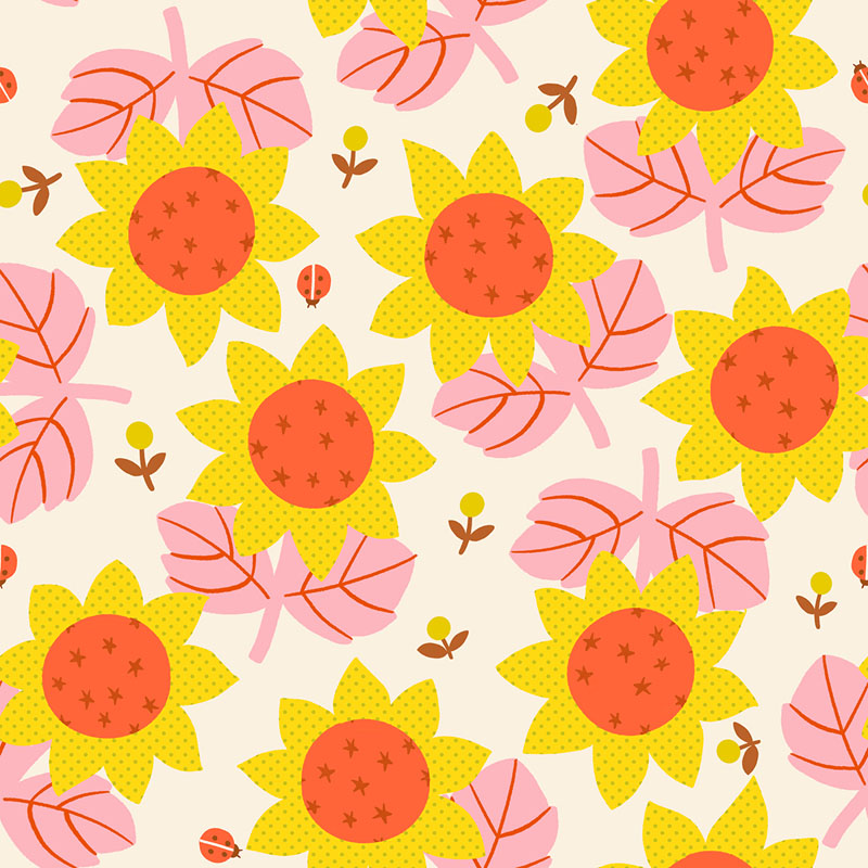 Daisy Days By Alexia Abegg Of Ruby Star Society For Moda - Natural