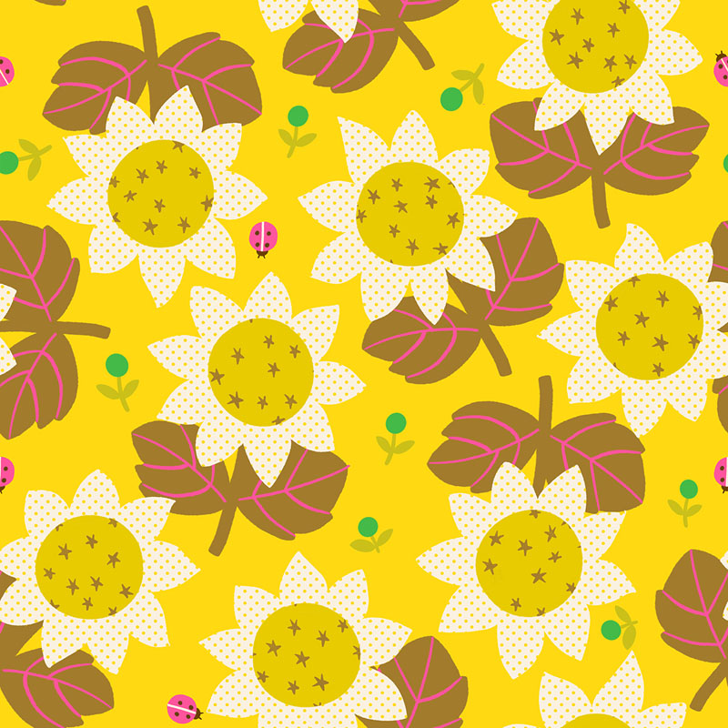 Daisy Days By Alexia Abegg Of Ruby Star Society For Moda - Sunshine