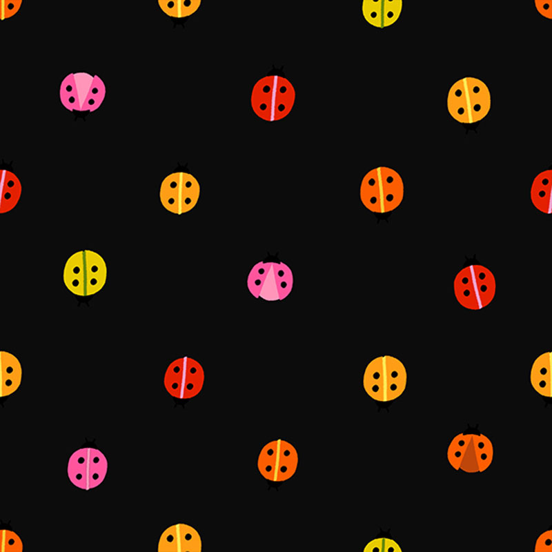 Daisy Days By Alexia Abegg Of Ruby Star Society For Moda - Black