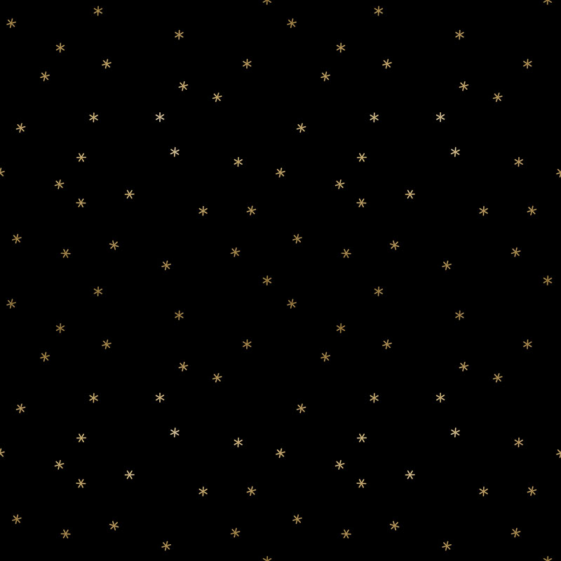 Sidekicks By Ruby Star Society For Moda - Gold-On-Black