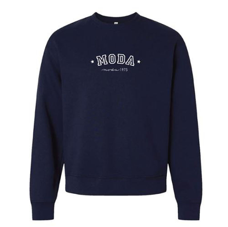 Moda Sweatshirt Medium Navy 50% Cotton 50% Polyester By Moda