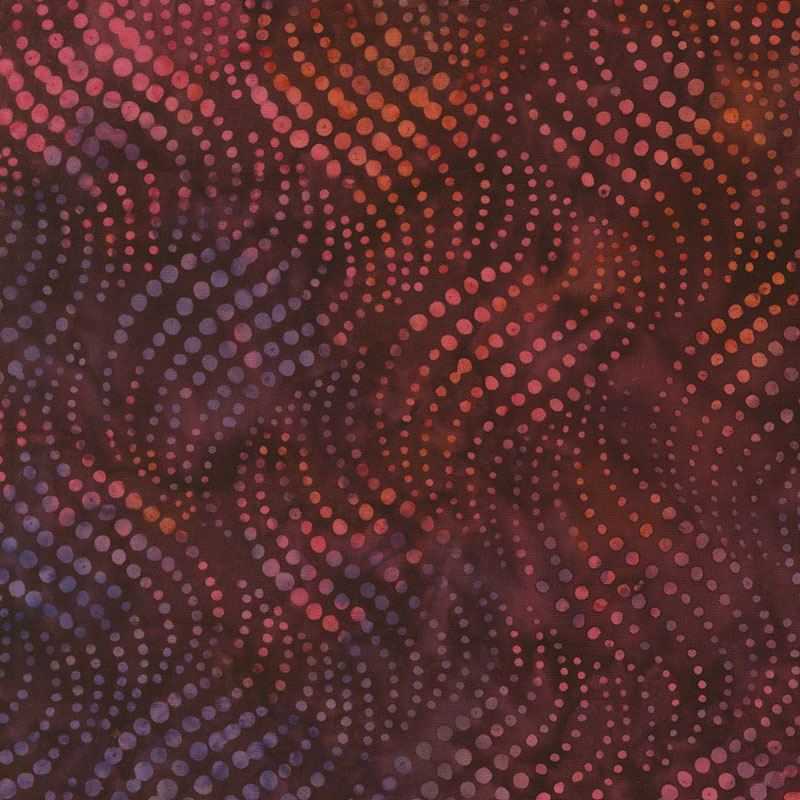 Paradise Batiks By Moda - Sangria