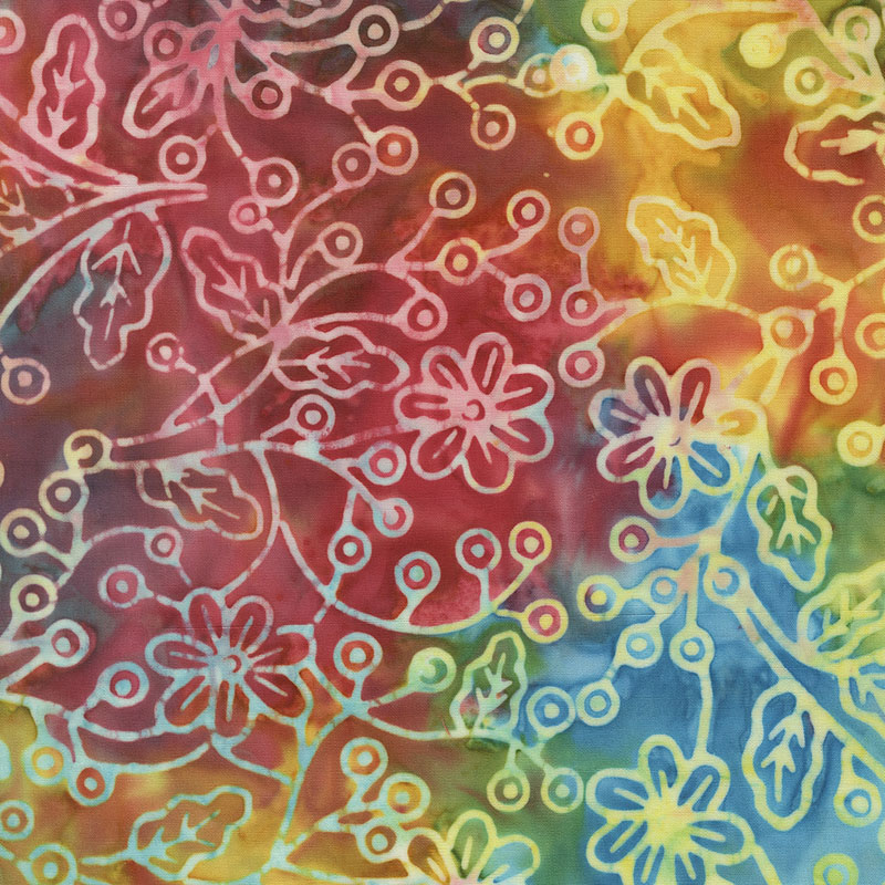 Paradise Batiks By Moda - Rainbow