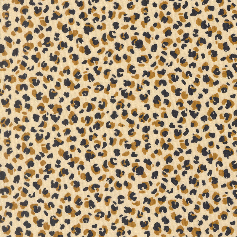 Safari Song By Watercolour Heart For Moda - Digital Print - Parchment
