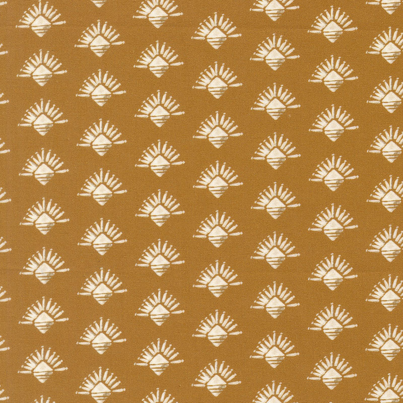 Safari Song By Watercolour Heart For Moda - Digital Print - Camel