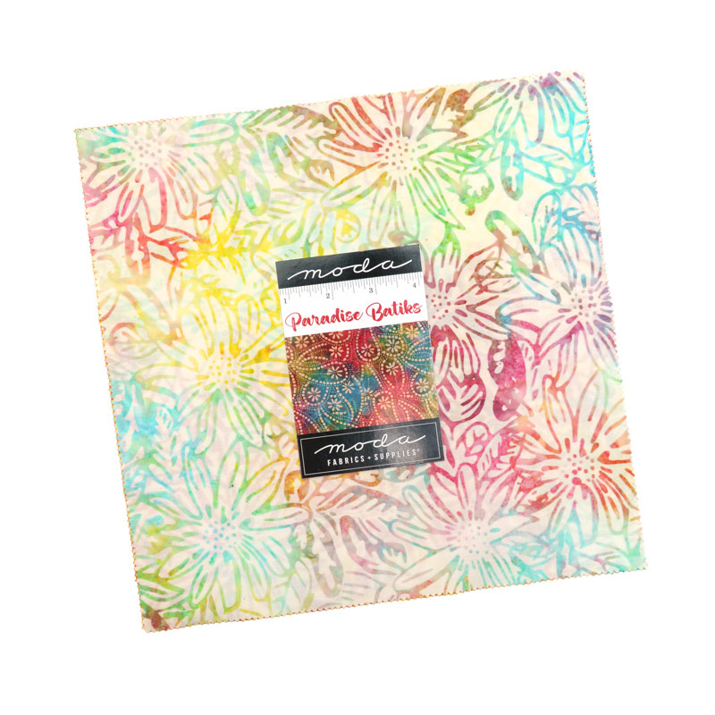 Paradise Batiks Layer Cakes By Moda - Packs Of 4