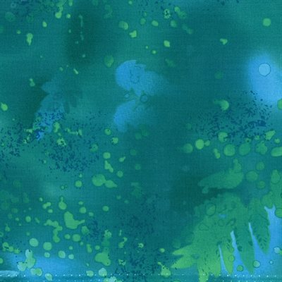 Fossil Fern By Benartex - Blue Lagoon