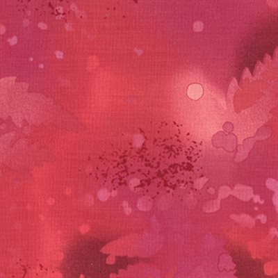 Fossil Fern By Benartex - Red Rouge