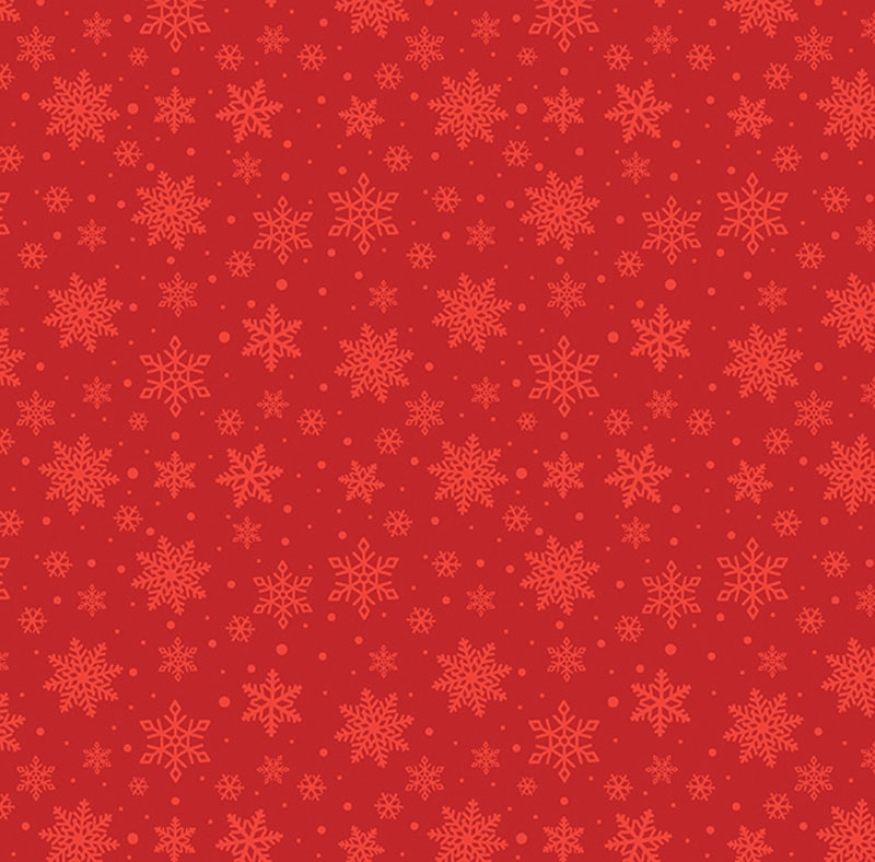 Joyful Keepsakes By Kanvas Studio For Benartex - True Red