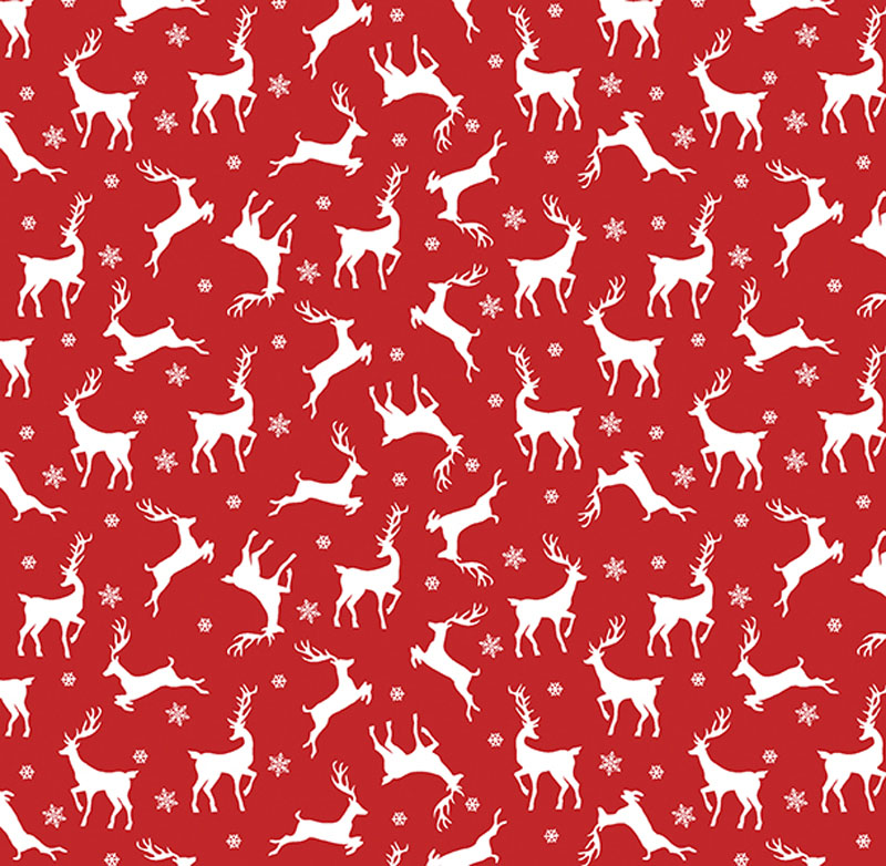 Joyful Keepsakes By Kanvas Studio For Benartex - Red/White