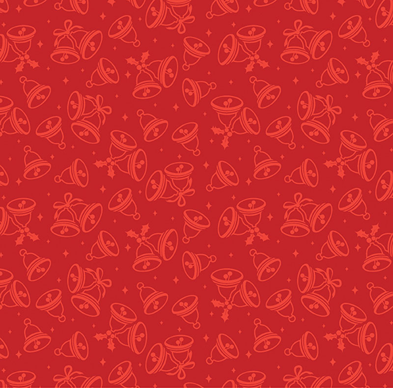 Joyful Keepsakes By Kanvas Studio For Benartex - True Red