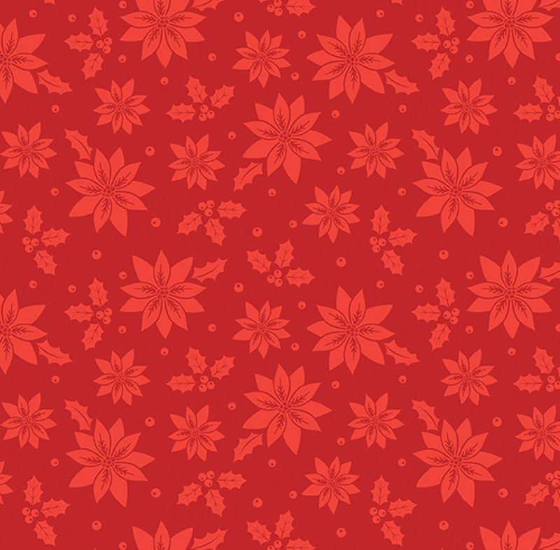 Joyful Keepsakes By Kanvas Studio For Benartex - True Red