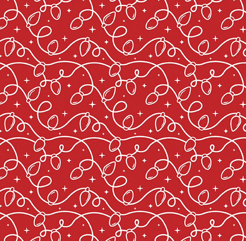 Joyful Keepsakes By Kanvas Studio For Benartex - Red/White