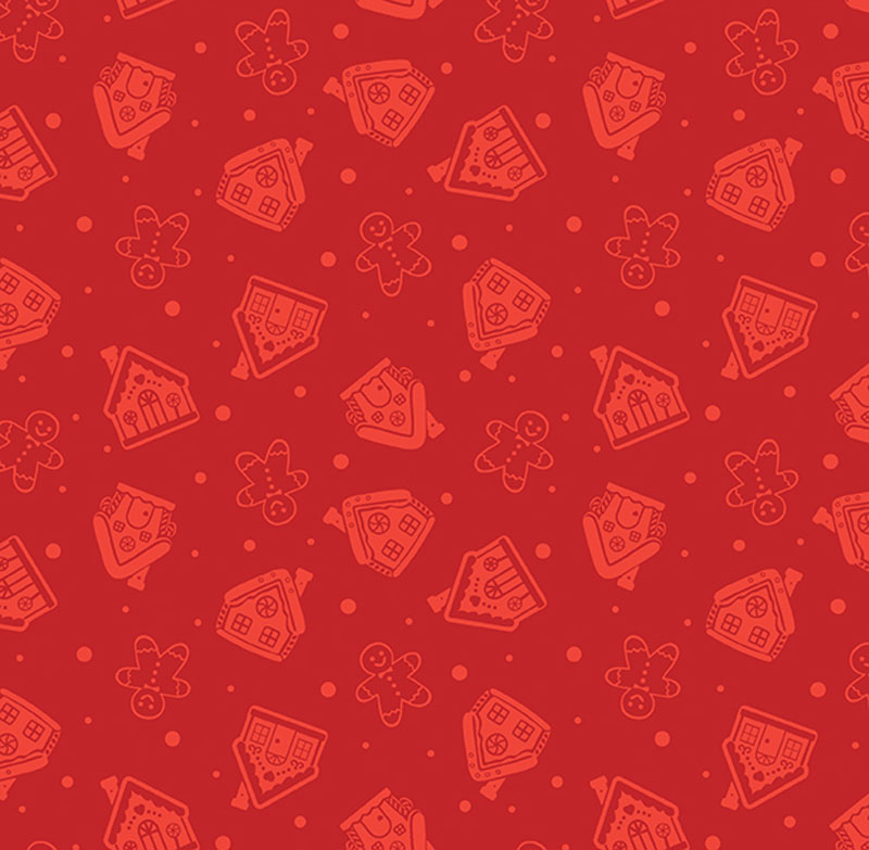 Joyful Keepsakes By Kanvas Studio For Benartex - True Red