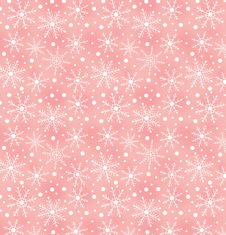 Heartfeltt Christmas By Kanvas Studio For Benartex - Pink