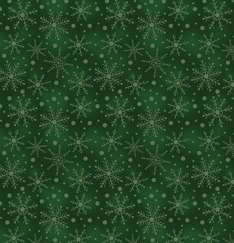 Heartfelt Christmas By Kanvas Studio For Benartex - Dark Green