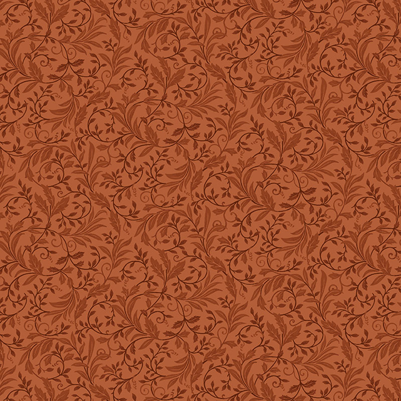 All About Seasons Autumn By Jackie Robinson For Benartex - Medium Red Clay