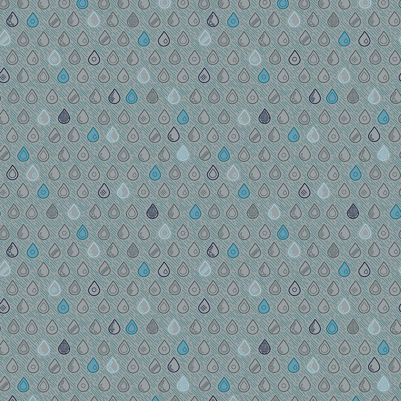 Ripple Effect By Contempo Studio For Benartex - Gray