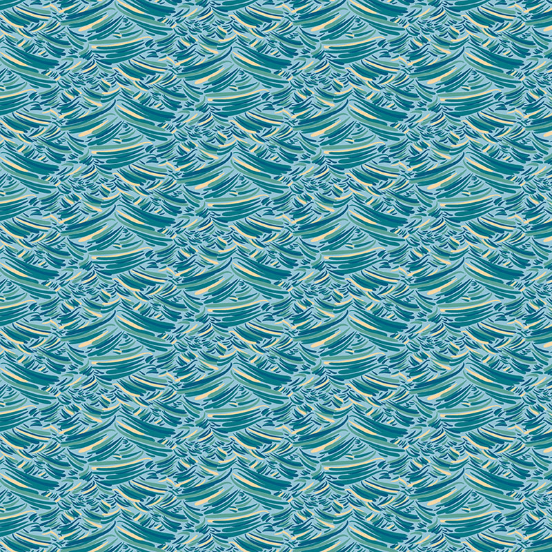 Ripple Effect By Contempo Studio For Benartex - Sea Breeze