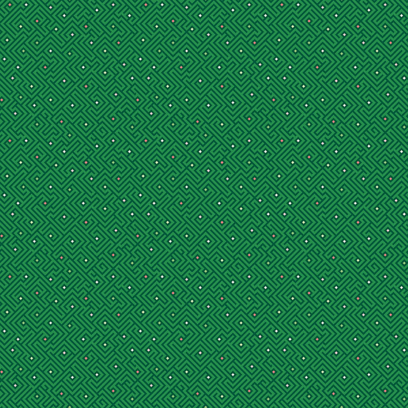 Christmas Elegance By Contempo Studio For Benartex - Evergreen