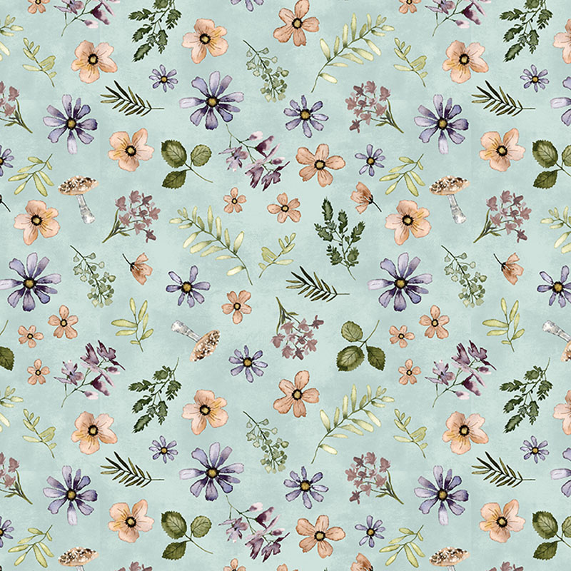 River Life By Belle Of Seams Sew Me For Benartex - Sky