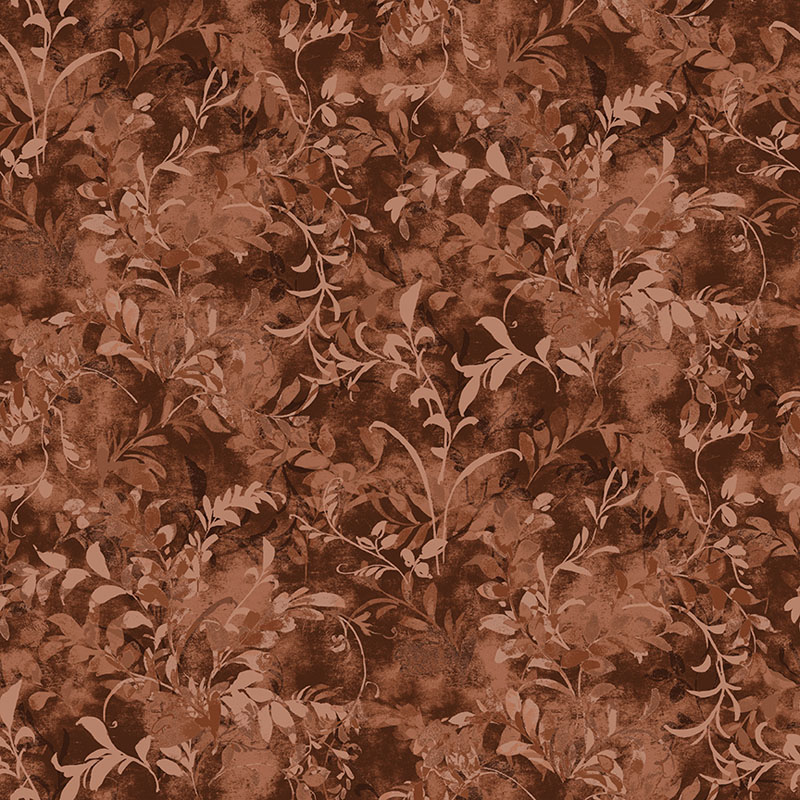 River Life By Belle Of Seams Sew Me For Benartex - Dark Sienna
