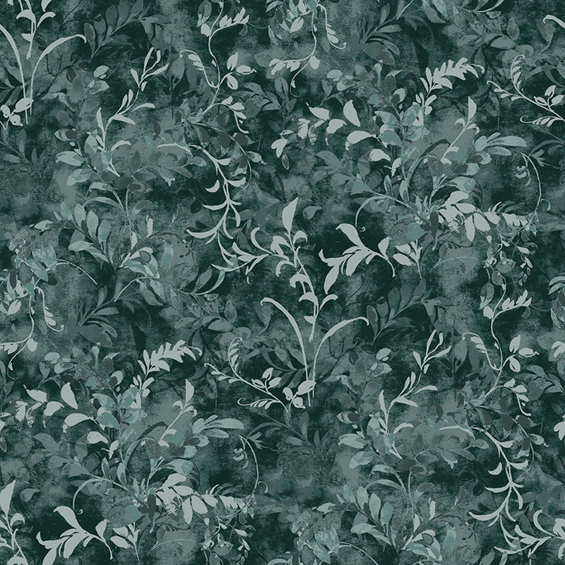 River Life By Belle Of Seams Sew Me For Benartex - Dark Teal