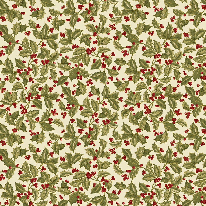 Aprils Winter Charm By April Cornell For Benartex - Cream