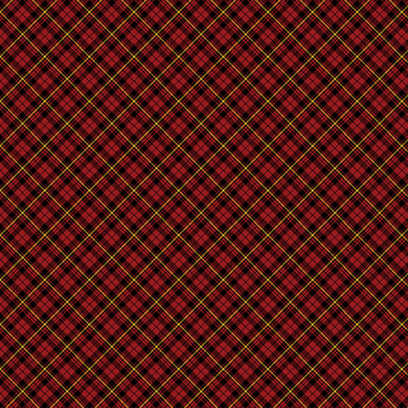 Aprils Winter Charm By April Cornell For Benartex - Medium Red