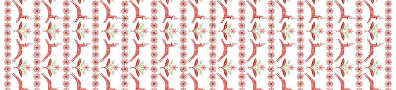 Jingle Town By Maja Lindberg For Benartex - White/Red
