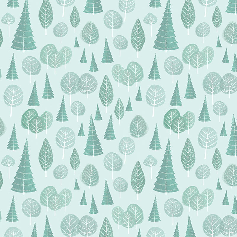 Jingle Town By Maja Lindberg For Benartex - Light Turquoise